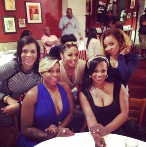 Fantasia-Rasheeda-Tiny-Kandi-Tamara-Wynn-Kandi-Burruss-Rehearsal-Dinner