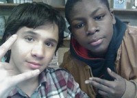 kid stabs classmate cell phone