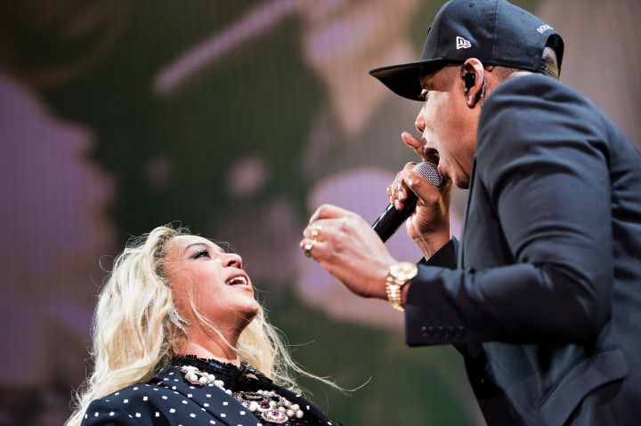Jay Z & Beyonce hit the stage at CSU for ‘Get Out The Vote’ [Photos]