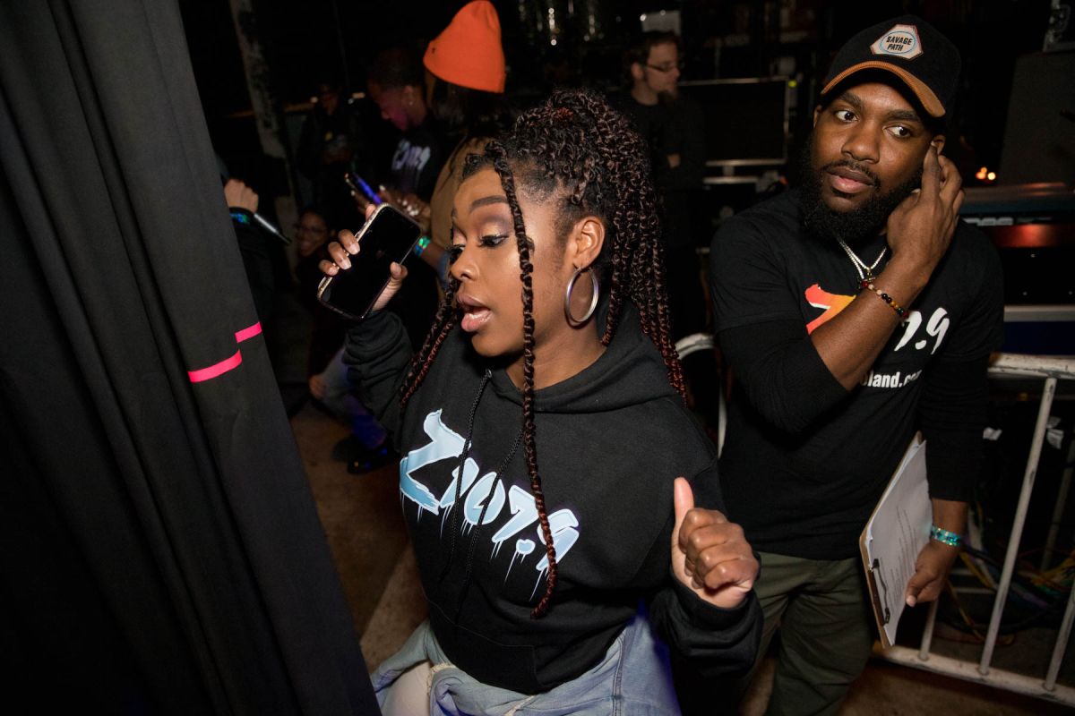 Behind The Scenes at Z107.9 White Out 2019!