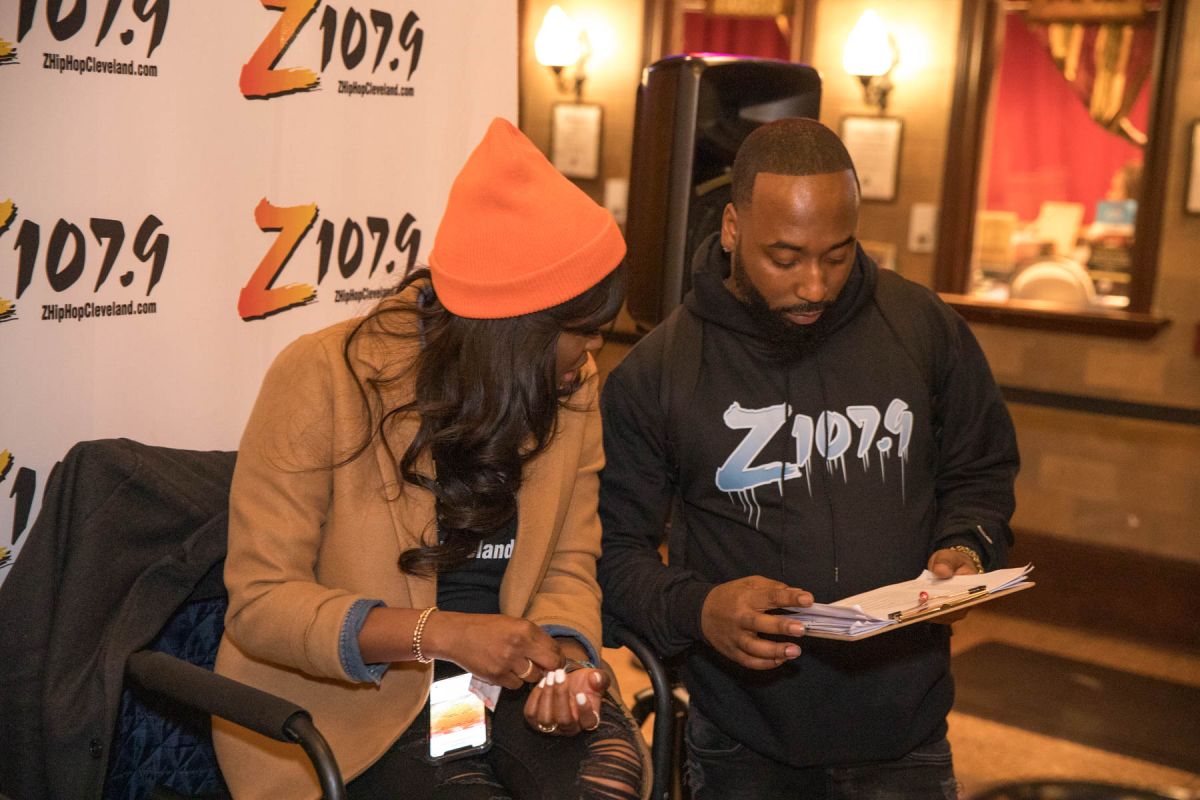 Behind The Scenes at Z107.9 White Out 2019!
