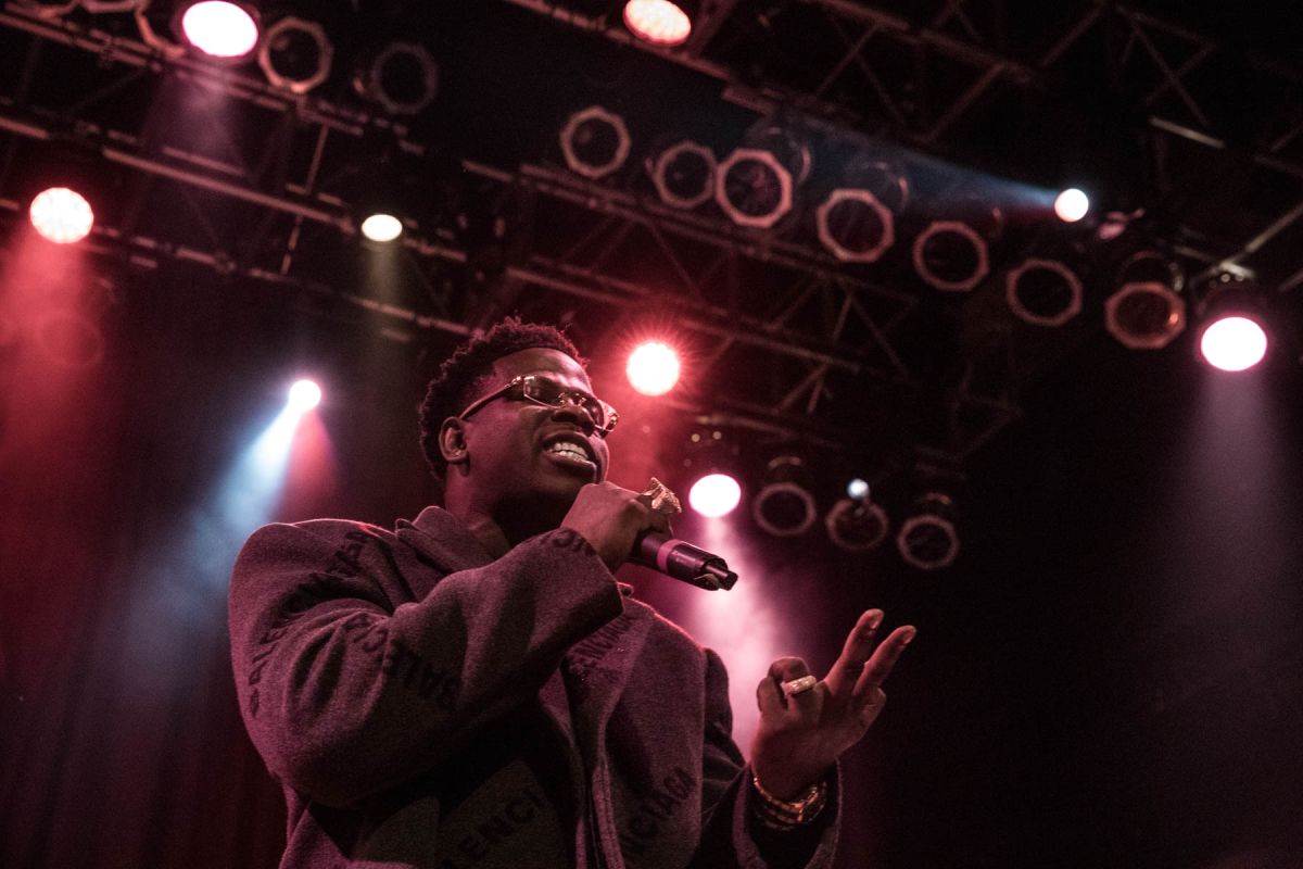 Rapper Casanova at Z107.9 White Out 2019!