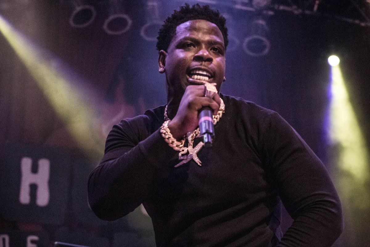 Rapper Casanova at Z107.9 White Out 2019!