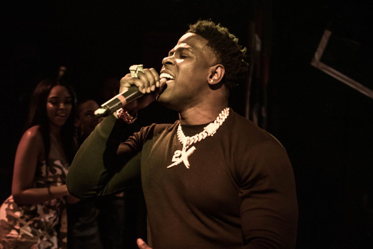 Rapper Casanova at Z107.9 White Out 2019!