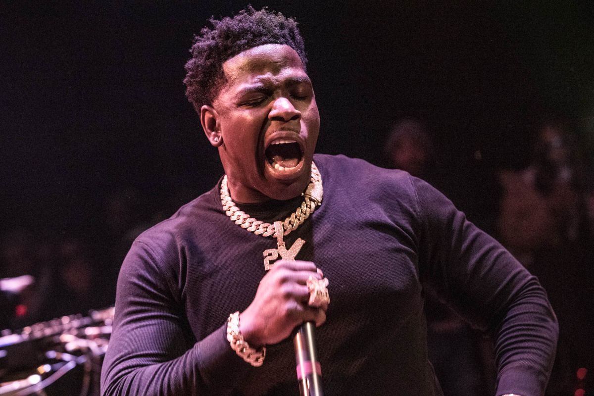 Rapper Casanova at Z107.9 White Out 2019!