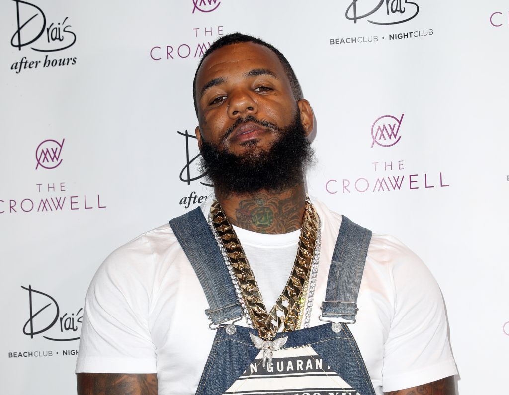 Rapper The Game at Drais